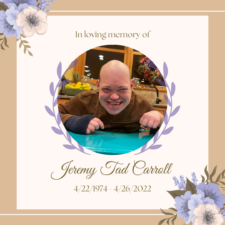 In Memory of Jeremy Tad Carroll