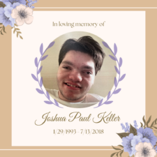 In Memory of Joshua Paul Keller
