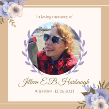 In Memory of Jilleen(Jille) E.B.Harbaugh