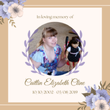In Loving Memory of Caitlin Elizabeth Cline